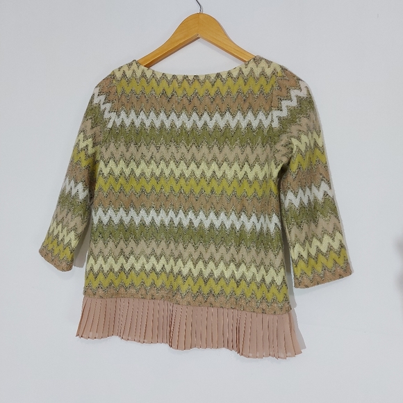 Traffic People Retro Herringbone 3/4 Sleeve - Picture 6 of 9